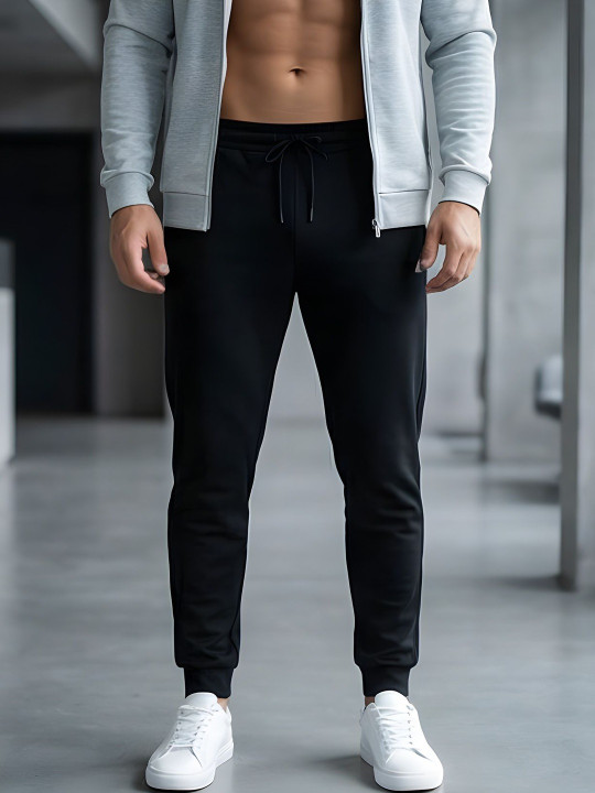 Moda Rapido Men Pack Of 3 Mid Rise Track Pants