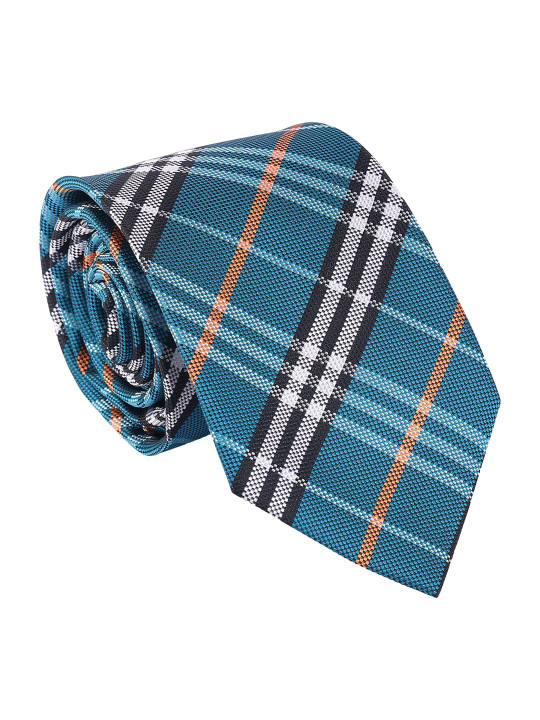 Alvaro Castagnino Men Checked Broad Tie