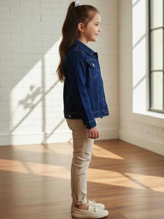 Aarika Girls Denim Jacket