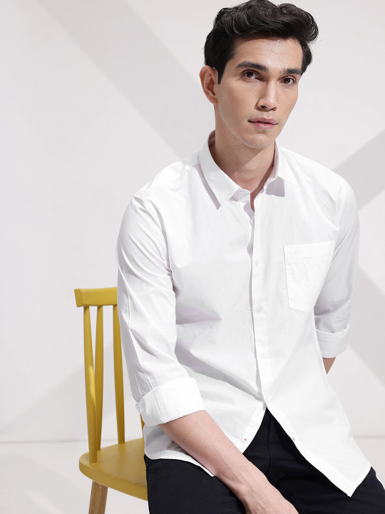 INVICTUS Premium Slim Fit Pure Cotton Casual Shirt