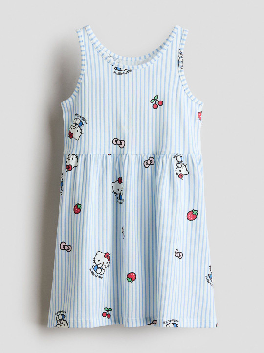H&M Printed Cotton Dress