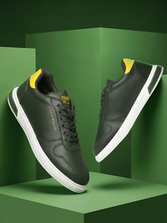 Kook N Keech Men Solid Sneakers