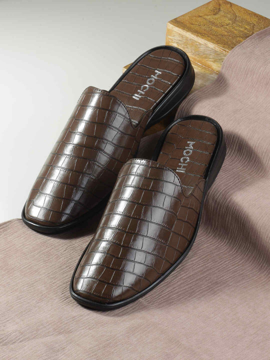 Mochi Men Textured Mules