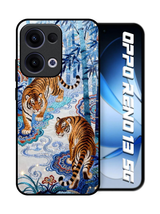 QRIOH Conversational Printed Oppo Reno13 5G Back Case Mobile Accessories