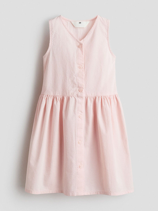 H&M Sleeveless Seersucker Dress
