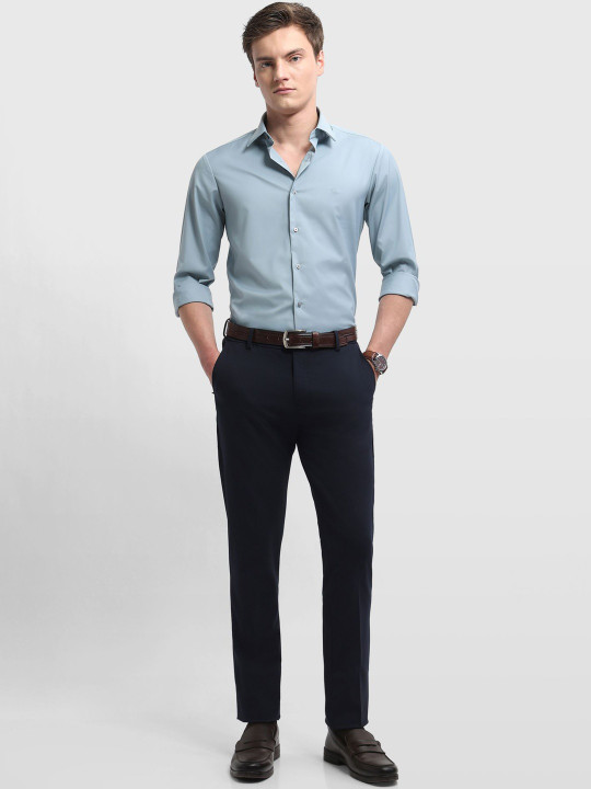 Arrow New York Men Slim Fit Trousers