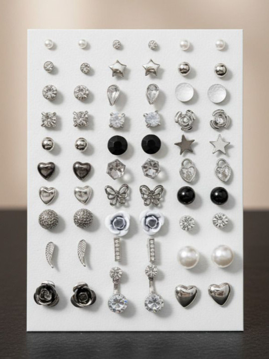 TheVineGirl Geometric Studs Earrings