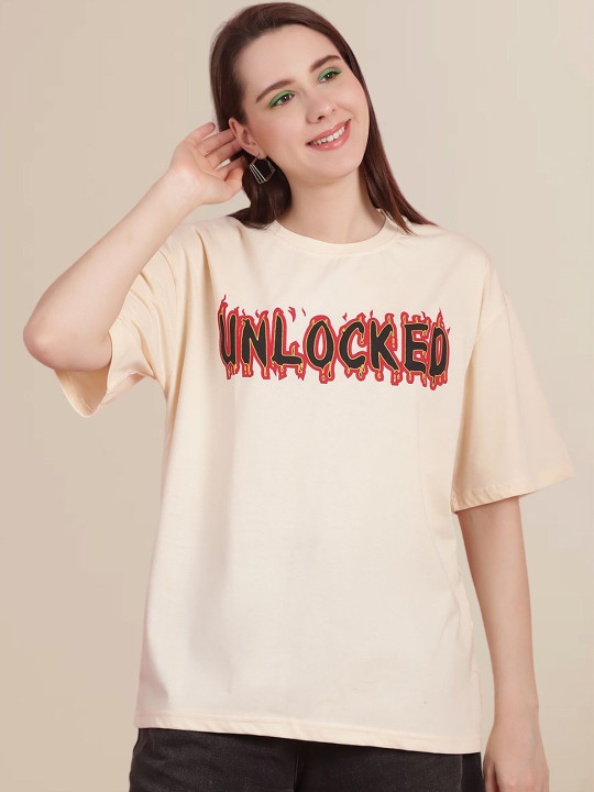 Moda Rapido Women Printed T-shirt