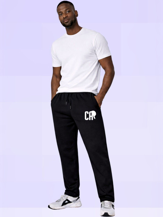 Moda Rapido Men Regular Fit Brand Logo Training Track Pants