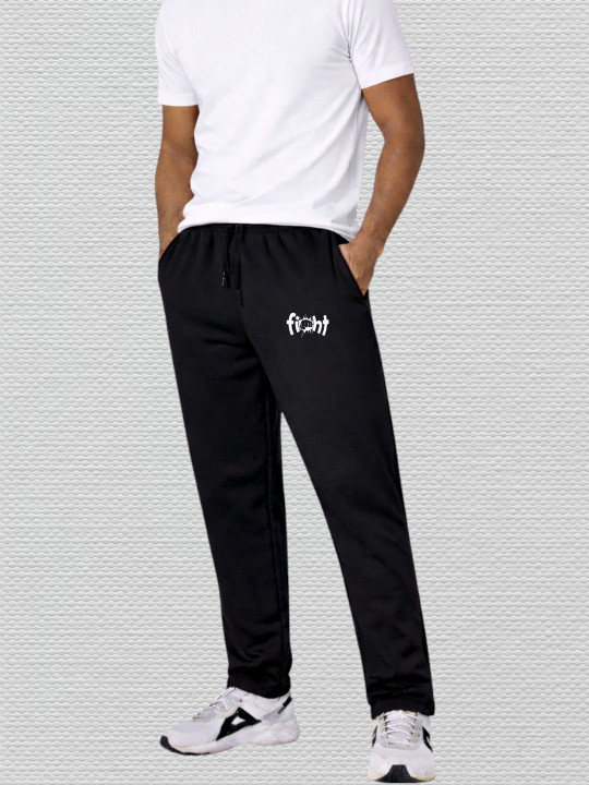 Moda Rapido Men Regular Fit Typography Training Fashion