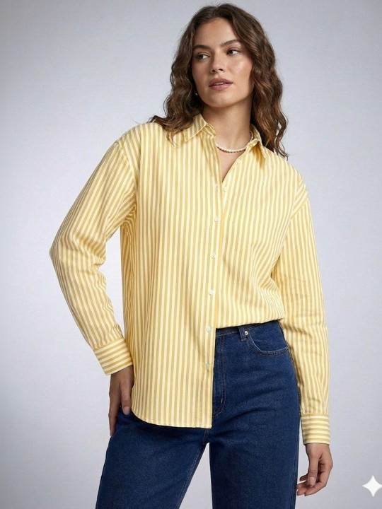 DressBerry Women Striped Casual Shirt