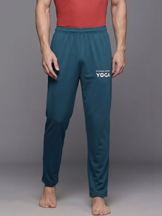 HUMAN SPIRIT Men Typography Printed Track Pants