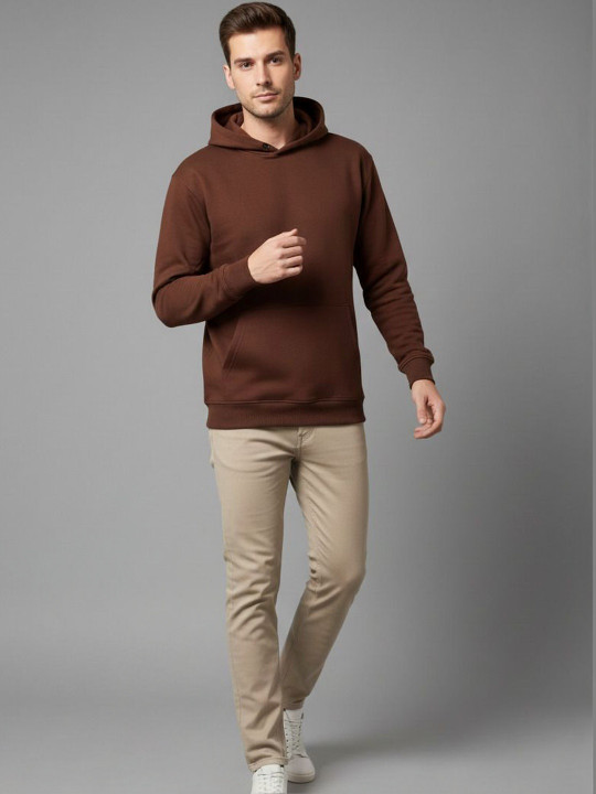 Mast & Harbour Men Hooded Sweatshirt