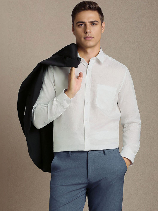 Louis Philippe Men Formal Shirt