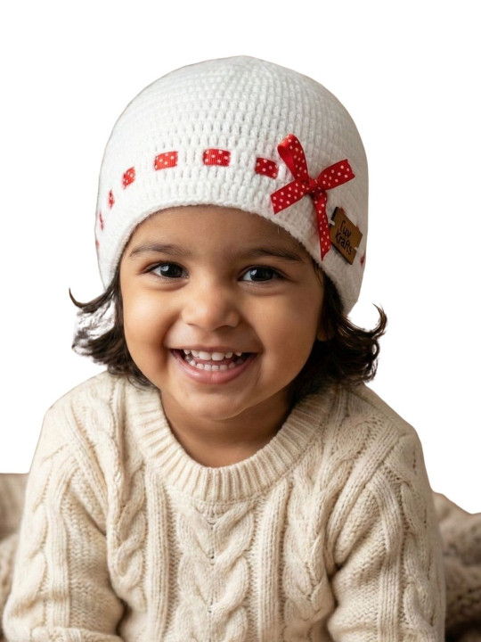 FUNKRAFTS Girls Woollen Beanie