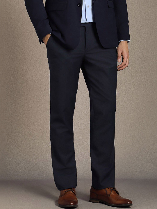 Louis Philippe Men Slim Fit Trousers