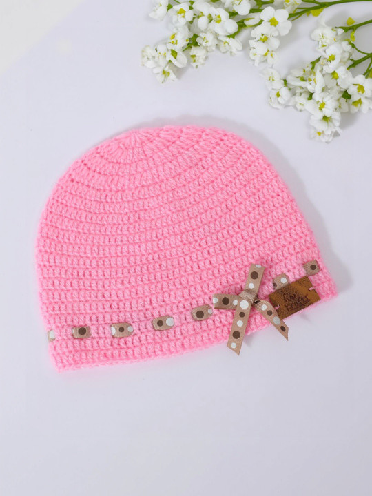 FUNKRAFTS Girls Woollen Beanie