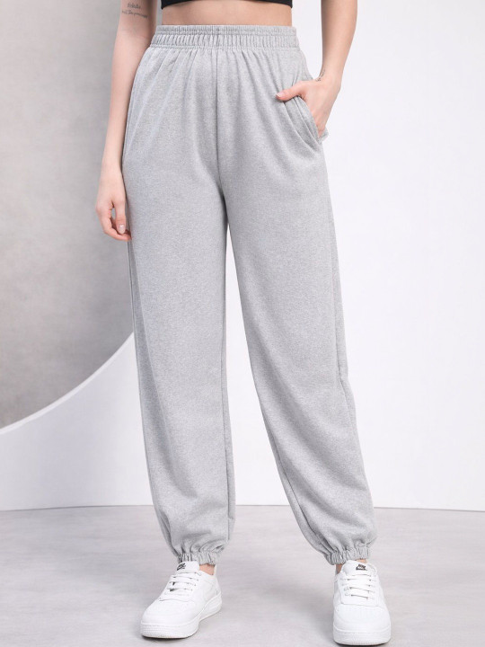 LEGITLOOKS Mid-Rise Joggers Lounge Pants