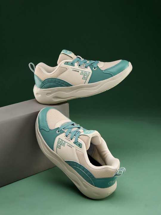 Campus PLATO Men Colourblocked Sneakers