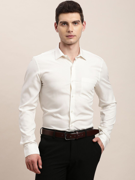 Turtle Men Standard Slim Fit Formal Shirt