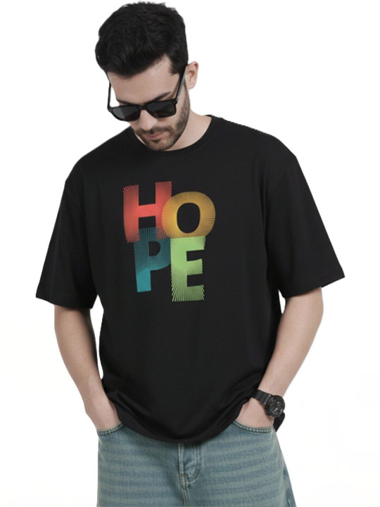 Loom Fashion Men Typography Printed T-shirt