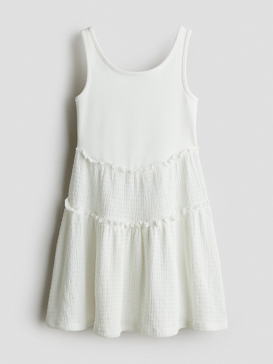 H&M Textured Jersey Dress