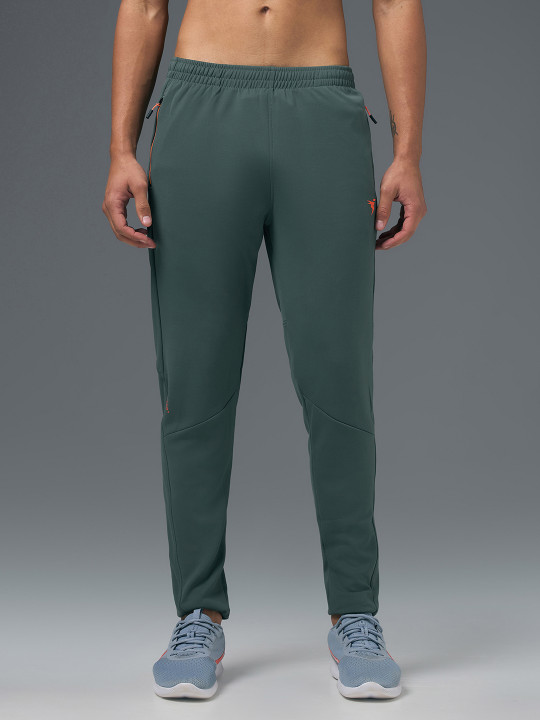 Technosport Men Plus Size Slim Fit Sports Track Pants With Techno Dry