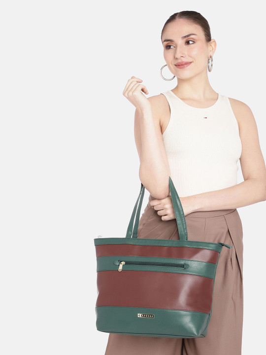 Marciano Women Green Medium Tote Bag