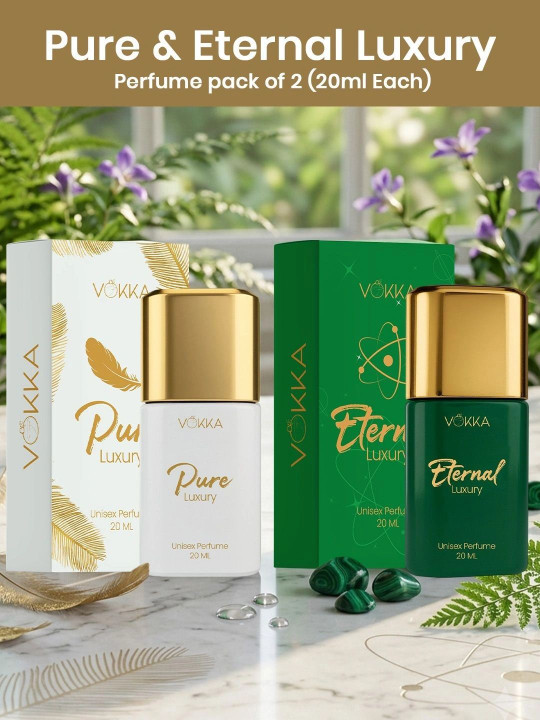 Unisex 2Pcs EDP 20ml Each