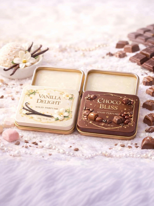 2Pcs Solid Perfume - 12 g Each