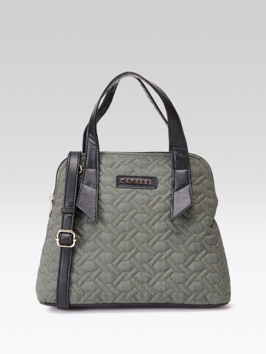 Caprese Textured Structured Handheld Bag