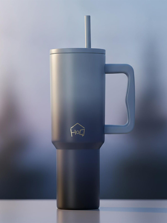 Grey Melange  Stainless Steel Tumbler 1.2 l