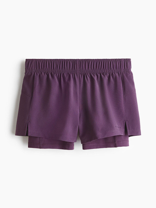 H&M MOVE Double-layered Running Shorts With DryMove
