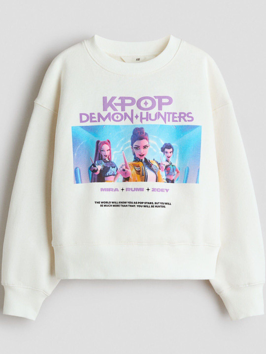 H&M Print-motif Sweatshirt