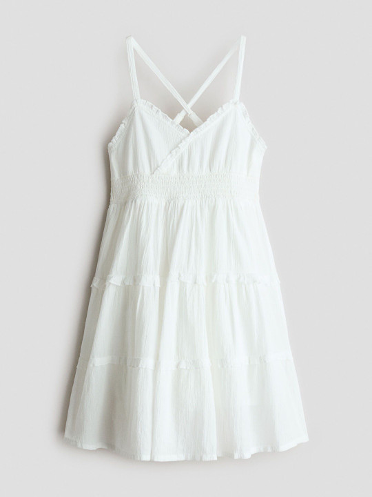 H&M Tiered Cotton Dress
