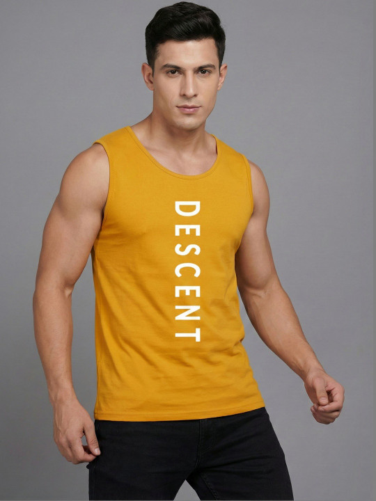 Unicus Apparel Pack of 2 Printed sleeveless Gym Vests