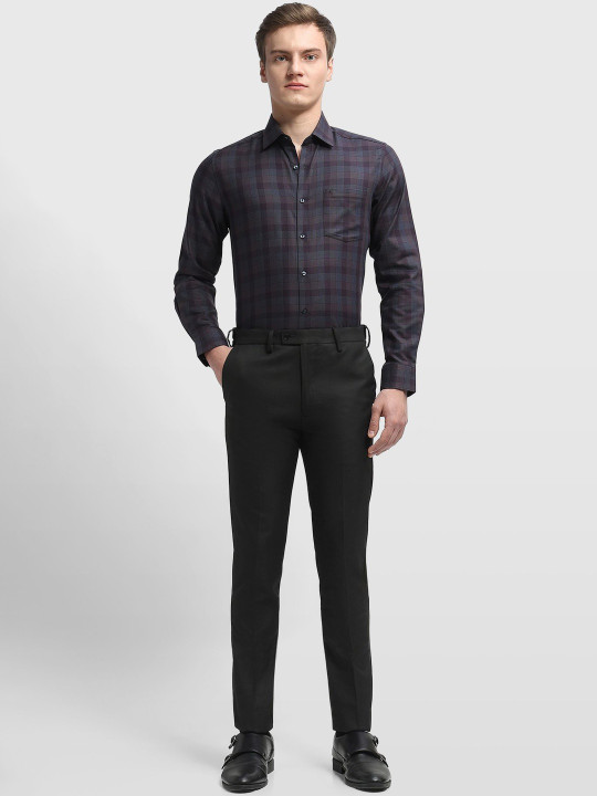 Arrow Men's Jackson Super Slim Fit Dobby Trousers