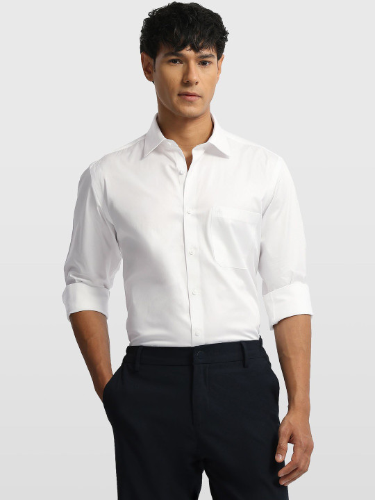 Arrow Men's Liberty Classic Fit Solid Italian Elegance Shirt