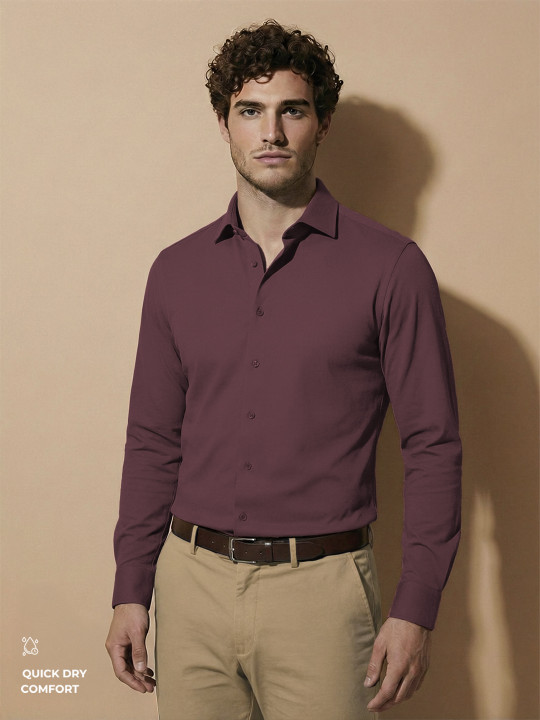 Van Heusen IQ Men Ultralight Breathable Coolmax Fiber Shirts
