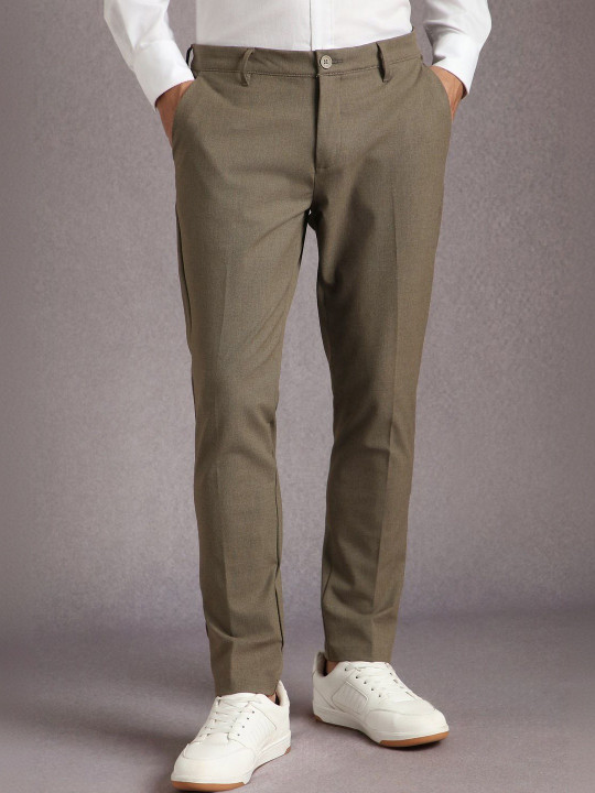 Louis Philippe Men Slim Fit Trousers