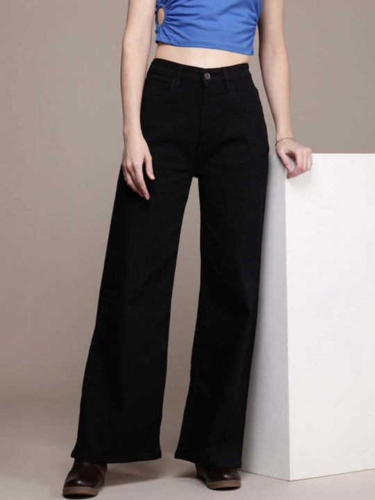 Eimear Women Wide Leg High-Rise Jeans