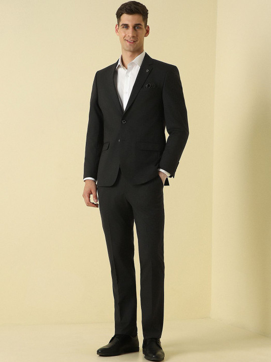 Allen Solly Slim-Fit Single-Breasted Two-Piece Suit
