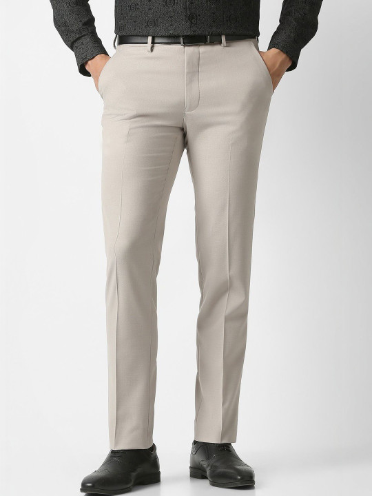 Van Heusen Men Slim Fit Trousers