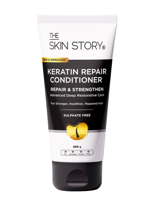 THE SKIN STORY Keratin Smooth Hair Conditioner for Dry & Frizzy Hair - 200 g