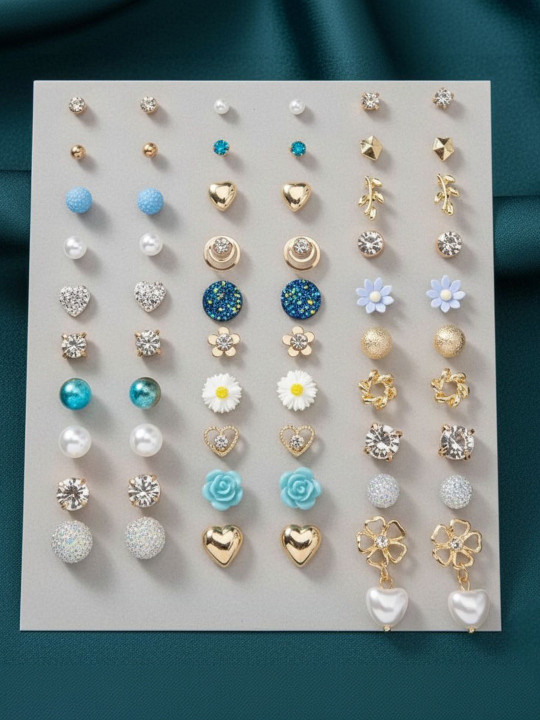 Vembley Contemporary Studs Earrings