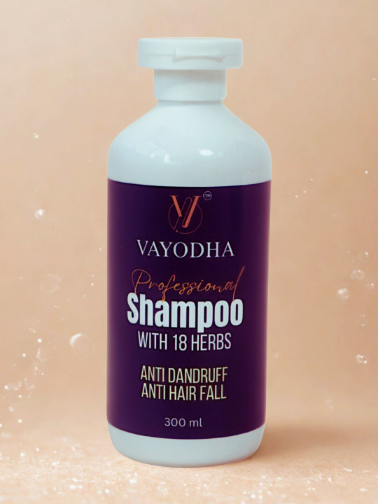 VAYODHA Anti Dandruff Hair Fall Shampoo Enriched With Hibiscus - 300 ml