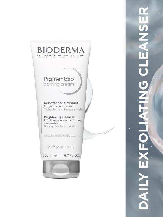 BIODERMA Pigmentbio Foaming Cream Brightening Exfoliating Cleanser - 200 ml