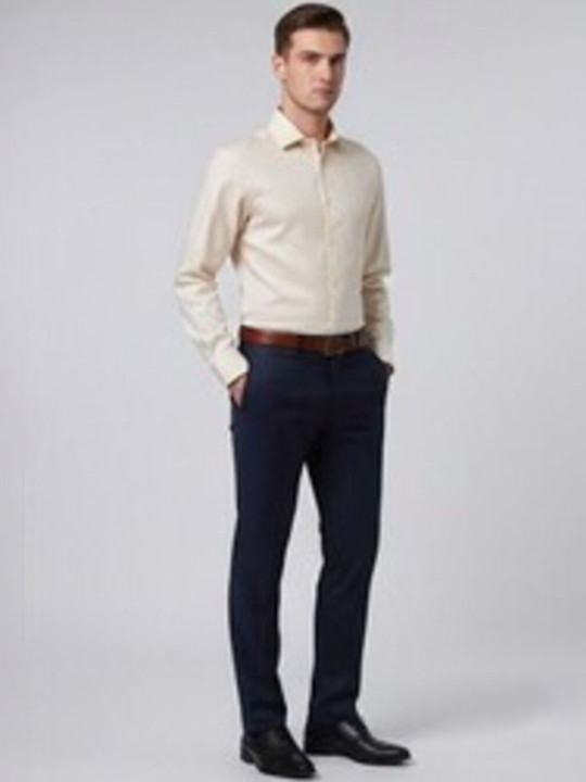 SOUL ARMOR Solid Formal Full Sleeve Shirts