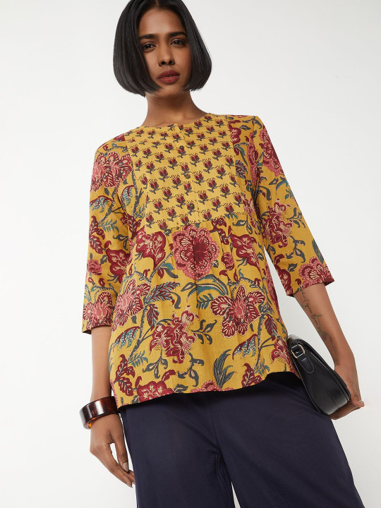 max Printed Short Kurti