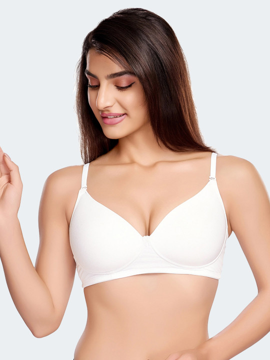Juliet Women All Day Comfort Full Coverage Lightly Padded Seamless T-shirt Bra